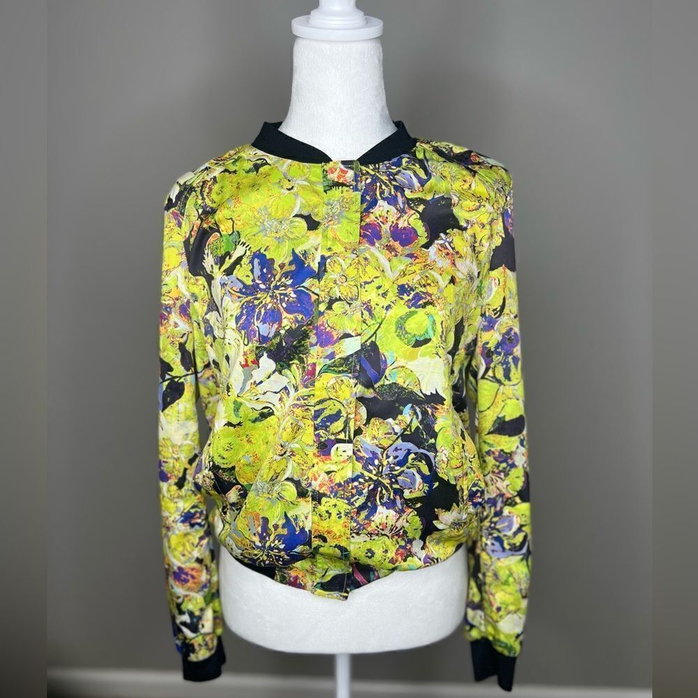 McGinn floral bomber jacket
